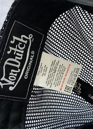 Кепка von dutch 6