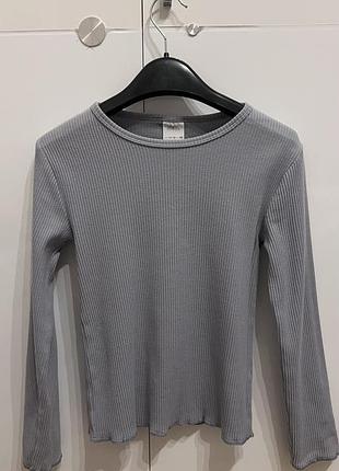Лонслів zara сіро-блакитного кольору