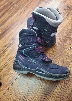Зимові черевики lowa milo gtx hi gore-tex 35 р. 21,8 см, теплі водонепроникні