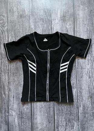 Жіночий вінтажний спортивний топ  кофта adidas