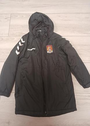 Фирменная курточка hummel на мальчика 9-10р