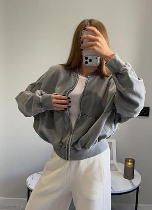 Бомбер zara