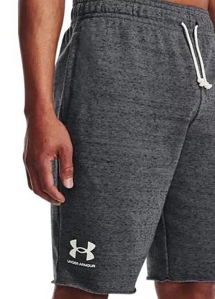 Нові спортивні шорти андер армор under armour rival terry shorts, m, оригінал.