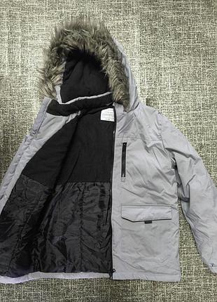 Primark теплая парка куртка подростка курточка капюшон осень зима детская одежда