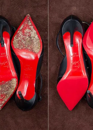 Профілактика взуття christian louboutin. ремонт туфель з червоною підошвою