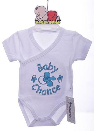 Боди с коротким рукавом на кнопках findik интерлок baby chance
