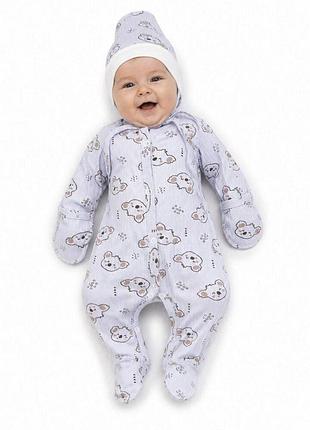 Людина з капелюхом і подряпини в рубчик babykroha коала блакитний