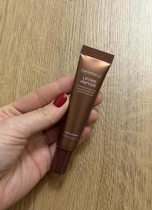Ліфтинг-крем для шкіри навколо очей з пептидами centellian24 lifting peptide eye cream об'ємом 15 мл