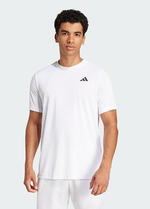 Спортивна футболка біла adidas club tennis climacool