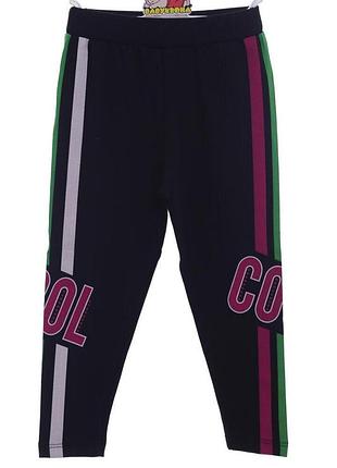 Лосини для дівчинки х/б cool чорні cit cit kids