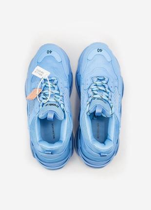 Кросівки triple   s «light blue» кроссовки6 фото