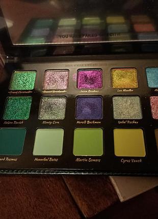 Палетка adept cosmetics inspired мультихроми пігменти