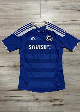 Футбольна джерсі челсі adidas chelsea f.c. 2011/2012 home jersey, m, оригінал.