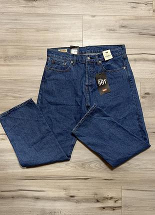 Новые стильные джинсы левис levi's 501 original fit jeans, w34/l30 (фактически л), оригинал.