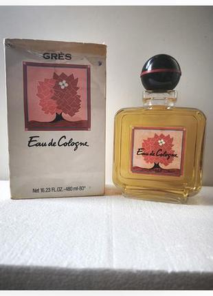 Gres eau de cologne 480 ml.