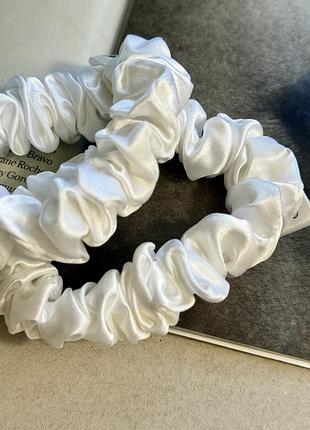 Преміум резинки для волосся з натурального шовку dore & rose silk scrunchie