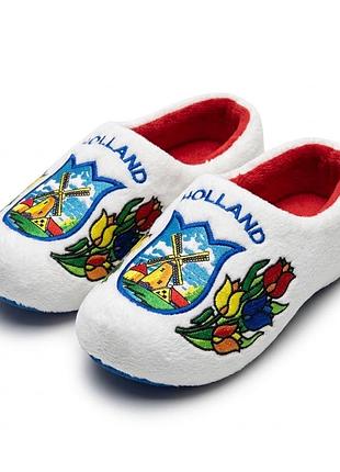 Капці дитячі holland теплі білі (р. 24-27, устілка 16-18 см)