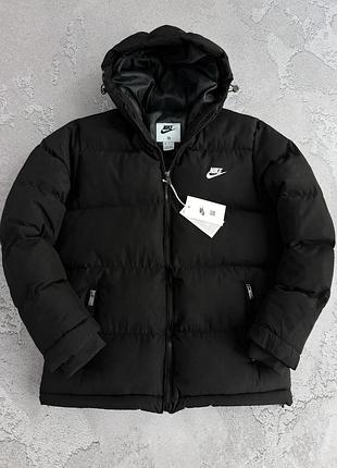 Куртка зима nike черная