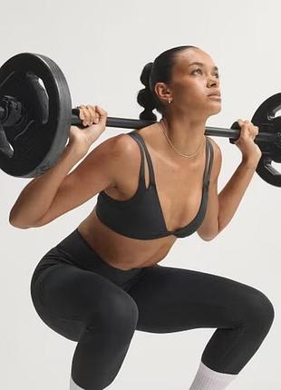 Спортивний бра топ з чашками adidas чорний