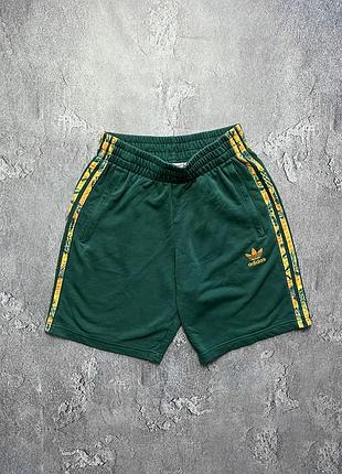 Vintage винтажные шорты adidas адидас big logo lampas на лампасах size s размер с