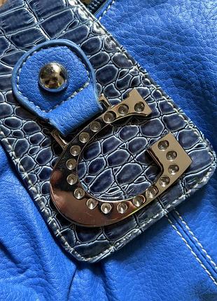 Жіноча синя сумка style guess logo 6