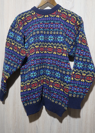 Вінтажний светр ewe nique knitwear designed by jane robertson шотландія р-р м