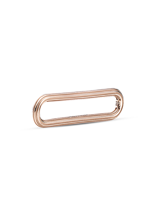 Срібна ланка для браслетів no brand з покриттям 14k рожевим золотом