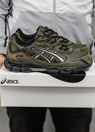 Утеплені зимові чоловічі кросівки asics gel-nyc winter termo асікс термо
