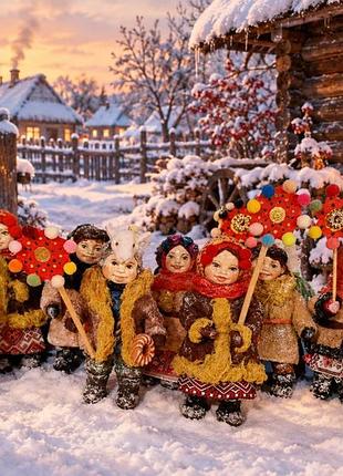 Колядники на ялинку.