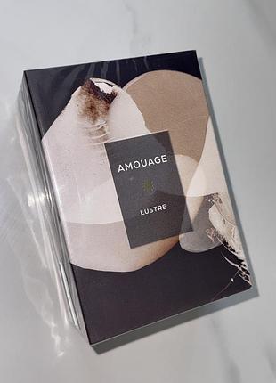 Парфуми топовий аромат  унісекс amouage lustre  100 ml духи нішеві шлейфовий аромат