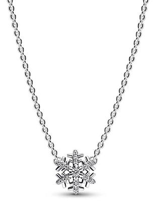 Колье no brand блестящая снежинка 392371c01 45 см (2556877636)