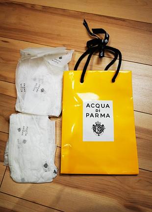 Фирменный подарочный пакет acqua di parma (25х18 см)