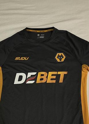 Sudu wolverhampton wanderers сезон 2024\25 - фанатська клубна гостьова футболка фк вулверхемптон -s -m
