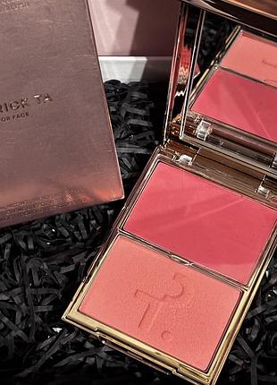 Двійні рум'яна patrick ta major headlines double-take blush duo — she's that girl 3