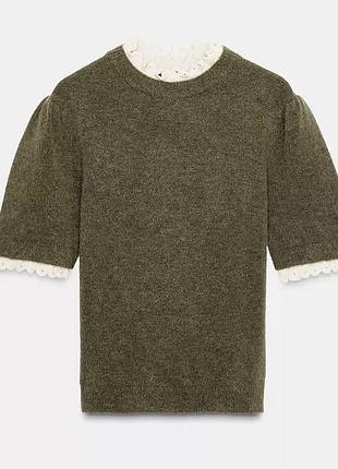 Кофта джемпер zara 5