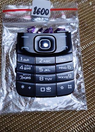 Клавиатура для nokia 8600 luna (англ / кирил.)