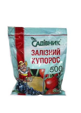Железный купорос 500г тм садовник