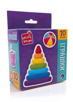 Игра развивающая игрушки набор магнитов vt3106-33 тм vladi toys