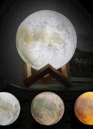 Ночник 3d moon lamp 13 см art:6727 - 12502 тм moon light