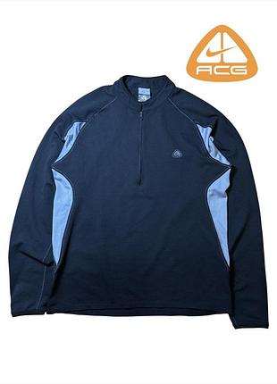 Мужская спортивная кофта / лонгслив nike acg (quiarter-zip)
