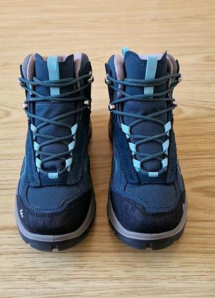 Женские трекинговые ботинки зимние quechua mh100 mid 37 размер (стелька 24.5см)waterproof original
