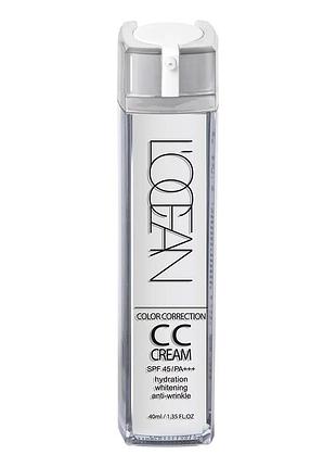 Сс-крем locean color correction cc cream крем адаптується під тон шкіри 50 мл