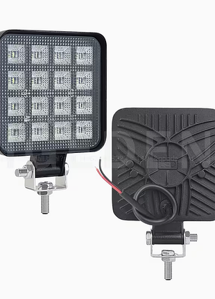Универсальная светодиодная фара yigedeng led work light 9-60v 16 led, 3030 чип, ip65, flood, 11.6w