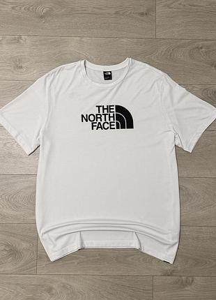 Якісна біла футболка зе норт фейс the north face half dome tee, xxl, оригінал