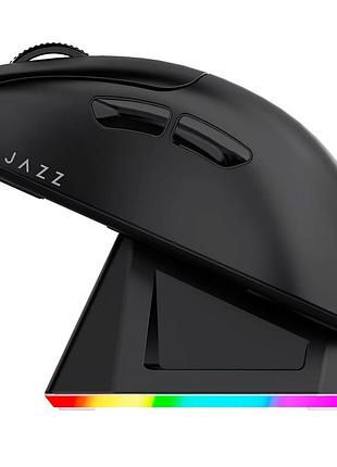 Игровая мышь ajazz aj179p mc paw3311 12000 dpi black (с зарядной станцией)
