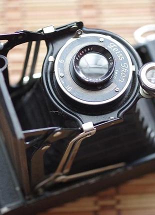 Средний формат zeiss ikon ikonta 520/2 goerz frontar 1:9 f=12cm под120 пленку