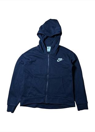 Оригінальна жіноча/підліткова худі-зіп-худі nike (кофта на блискавці з капюшоном)