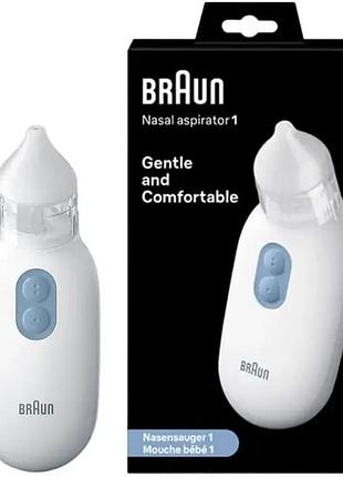 Електричний назальний аспіратор braun nasal aspirator1