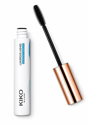Тушь для ресниц kiko milano luxurious lashes waterproof mascara 12 мл