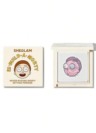 Фиксирующая пудра sheglam rick and morty x sheglam never ricking morty setting powder